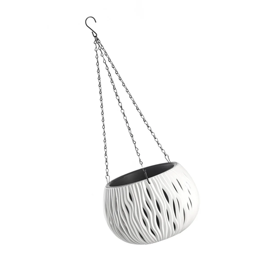 Hanging Planter Baskets Flowerpot Succulents Vase Plastic White Planter Hanger Ceiling Pots
Hanging Planter Baskets Flowerpot Succulents Vase Plastic White Planter Hanger Ceiling Pots