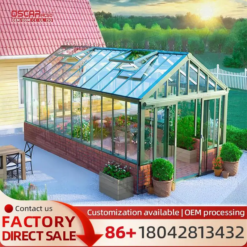 Modern Design Aluminum Alloy Four Season Curve Automatic Skylight for Conservatory and Wintergarden Indoors Outdoor Garden Use s
Modern Design Aluminum Alloy Four Season Curve Automatic Skylight for Conservatory and Wintergarden Indoors Outdoor Garden Use s