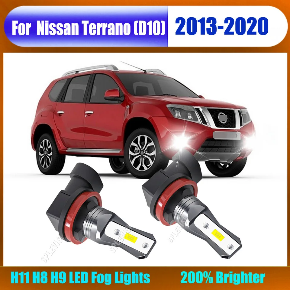 H11 H8 H9 LED Driving Fog Light Conversion Bulb Lamps Set For Nissan Terrano (D10) 2013 2014 2015 2016 2017 2018 2019 2020
H11 H8 H9 LED Driving Fog Light Conversion Bulb Lamps Set For Nissan Terrano (D10) 2013 2014 2015 2016 2017 2018 2019 2020