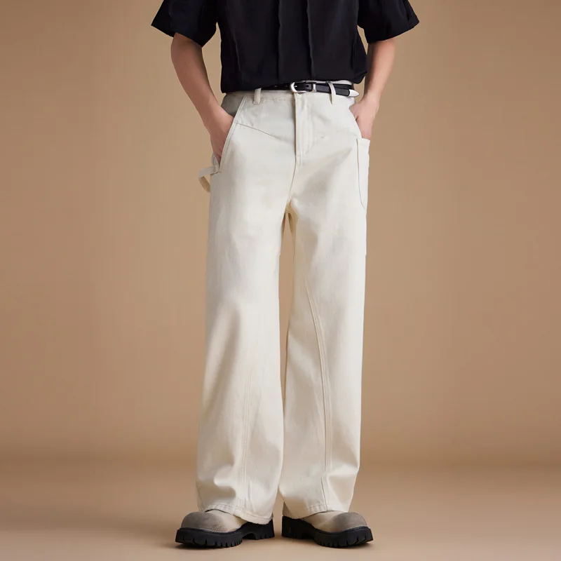 Men American High Street Splice Fashion Loose Casual Cargo Jeans Denim Pants Unisex Streetwear Y2k Jeans Trousers
Men American High Street Splice Fashion Loose Casual Cargo Jeans Denim Pants Unisex Streetwear Y2k Jeans Trousers