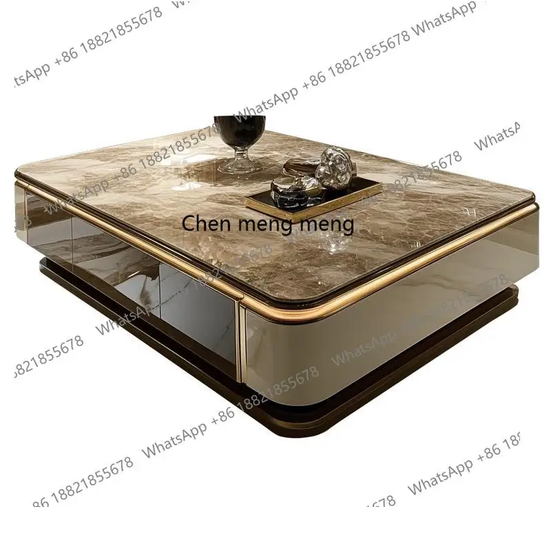 Light luxury large coffee table microcrystalline stone modern living room coffee table marble villa home
Light luxury large coffee table microcrystalline stone modern living room coffee table marble villa home