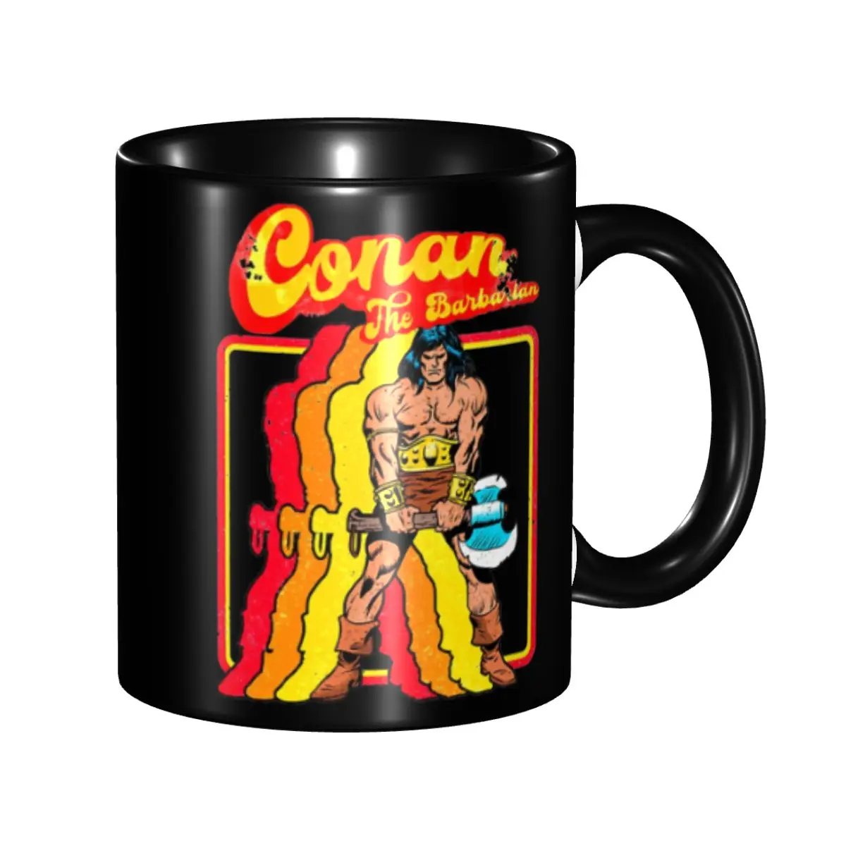 Retro Conan The Barbarian Merch Coffee Mug Novelty Cup Gifts For Woman Man
Retro Conan The Barbarian Merch Coffee Mug Novelty Cup Gifts For Woman Man