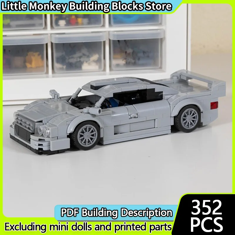 Speed Racing Car Model MOC Building Bricks CLK GTR Top Tier Sports Car Modular Technology Children Holiday Gifts Assemble Toys
Speed Racing Car Model MOC Building Bricks CLK GTR Top Tier Sports Car Modular Technology Children Holiday Gifts Assemble Toys