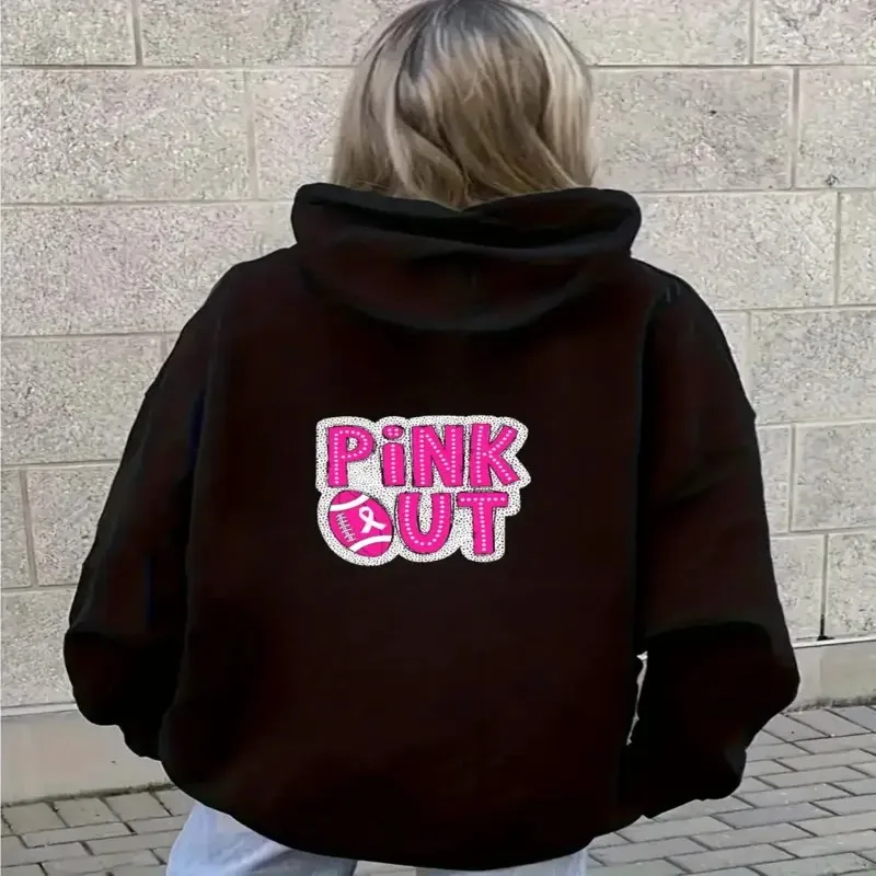 Осень-зима, толстовка больших размеров, женская, белая, розовая, с текстом, спортивная, машинная стирка, художественный дизайн, уличная одежда с круглым вырезом
Осень-зима, толстовка больших размеров, женская, белая, розовая, с текстом, спортивная, машинная стирка, художественный дизайн, уличная одежда с круглым вырезом