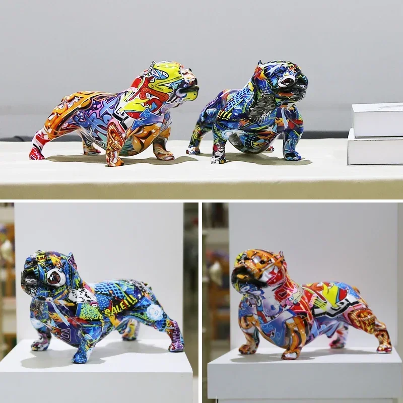 Creative Decor Graffiti Color Solid Realistic Bully Entrance Painted Simple Room Entrance Wine Cabinet Office Resin Crafts
Creative Decor Graffiti Color Solid Realistic Bully Entrance Painted Simple Room Entrance Wine Cabinet Office Resin Crafts