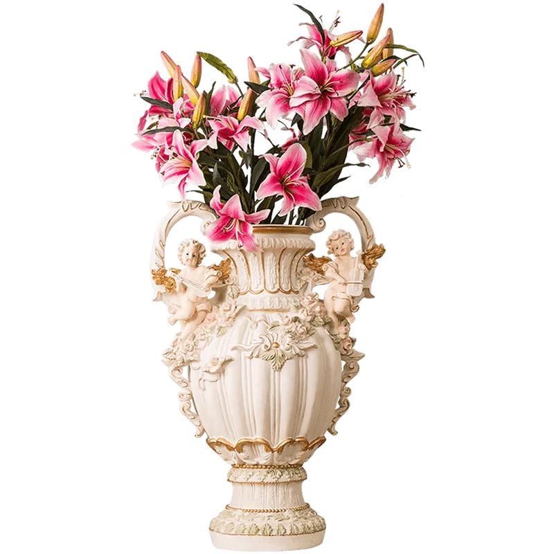 Floor-to-ceiling living room ornament flower arrangement TV cabinet vase jewelry decoration
Floor-to-ceiling living room ornament flower arrangement TV cabinet vase jewelry decoration