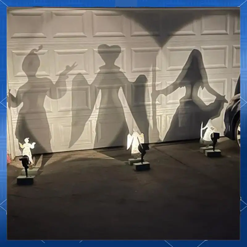 AA77 Halloween Shadow Projector, Garden Projection Ground Ornaments, Halloween Metal Decoration
AA77 Halloween Shadow Projector, Garden Projection Ground Ornaments, Halloween Metal Decoration