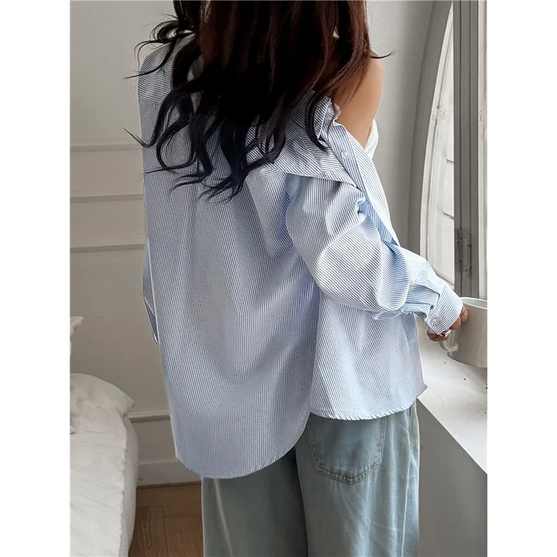 NEW-Womens Oversized Button Down Shirts Smocked Cuffed Ruffle Sleeve Collared Work Casual Top With Pockets
NEW-Womens Oversized Button Down Shirts Smocked Cuffed Ruffle Sleeve Collared Work Casual Top With Pockets