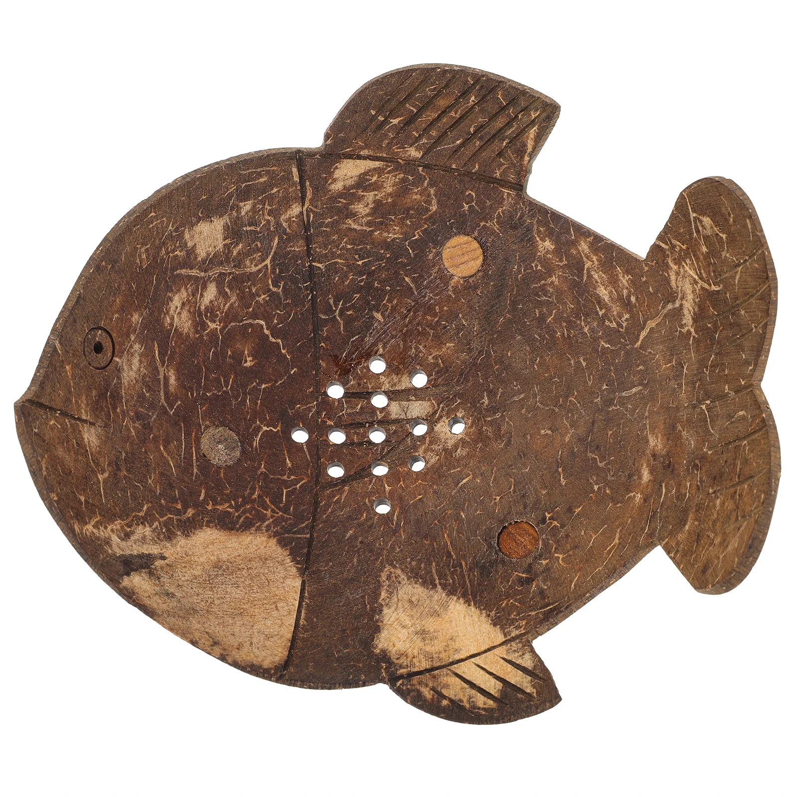 Coconut Shell Dish For Shower Fish Style Self-Draining Wood Tray Bathroom Kitchen Container Drying Holder Bar Shampoo Holder 
Coconut Shell Dish For Shower Fish Style Self-Draining Wood Tray Bathroom Kitchen Container Drying Holder Bar Shampoo Holder