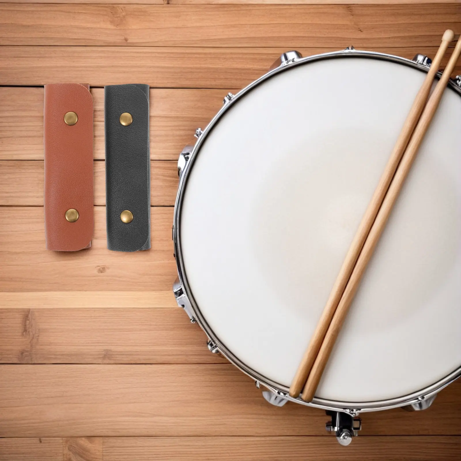 2Pcs Drumstick Carry Bag PU Snap Button Closure Anti-Slip Drum Strap Portable Organizer for Live Shows and Practice
2Pcs Drumstick Carry Bag PU Snap Button Closure Anti-Slip Drum Strap Portable Organizer for Live Shows and Practice