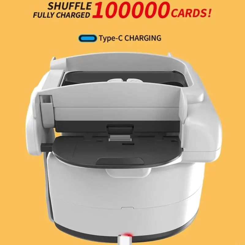 Quiet Shufflers Automatic Card Shufflers Easy to Operate Handle 4 Decks
Quiet Shufflers Automatic Card Shufflers Easy to Operate Handle 4 Decks
