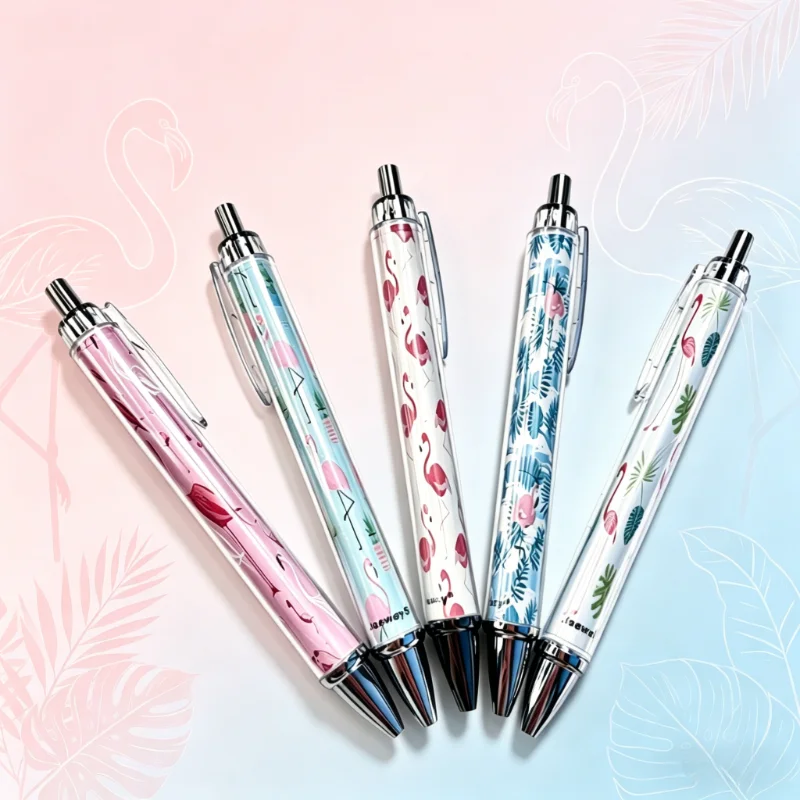 5/12pcs Flamingo Ballpoint Gift Pens, Retractable Writing Pens, Ideal for Flamingo Lovers, Summer Gifts, Random Styles
5/12pcs Flamingo Ballpoint Gift Pens, Retractable Writing Pens, Ideal for Flamingo Lovers, Summer Gifts, Random Styles