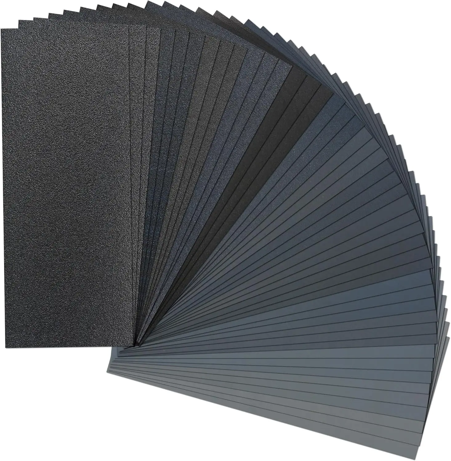 Sandpaper Assortment 45PCS 80-3000 Grit Wet Dry Sanding Sheets for Wood Furniture Metal Automotive Polishing
Sandpaper Assortment 45PCS 80-3000 Grit Wet Dry Sanding Sheets for Wood Furniture Metal Automotive Polishing
