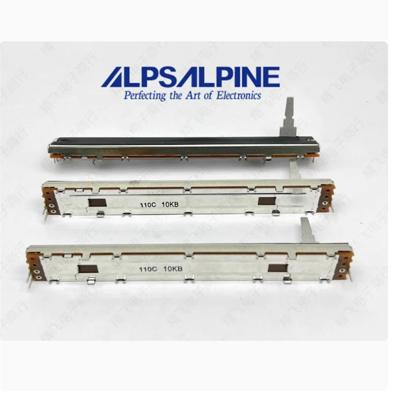5PCS Japanese ALPS Alps RSAONN111A06 single link direct sliding potentiometer B10K shaft length 20MM
5PCS Japanese ALPS Alps RSAONN111A06 single link direct sliding potentiometer B10K shaft length 20MM