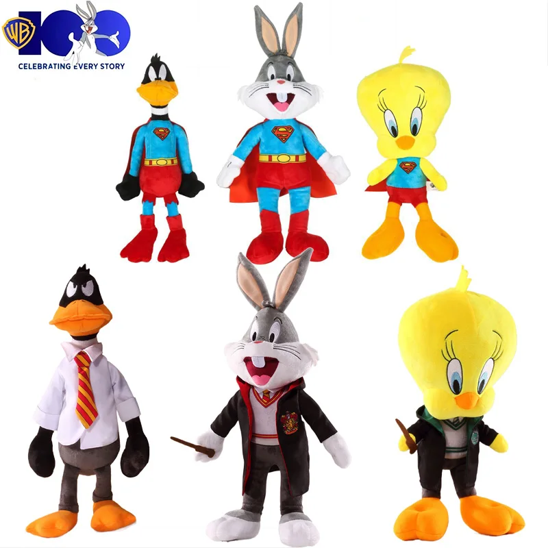 30 см + плюшевая игрушка Looney Tunes, большая Гарри Твиety, супер кролик, мягкая кукла Warner, 100-летие l
30 см + плюшевая игрушка Looney Tunes, большая Гарри Твиety, супер кролик, мягкая кукла Warner, 100-летие l