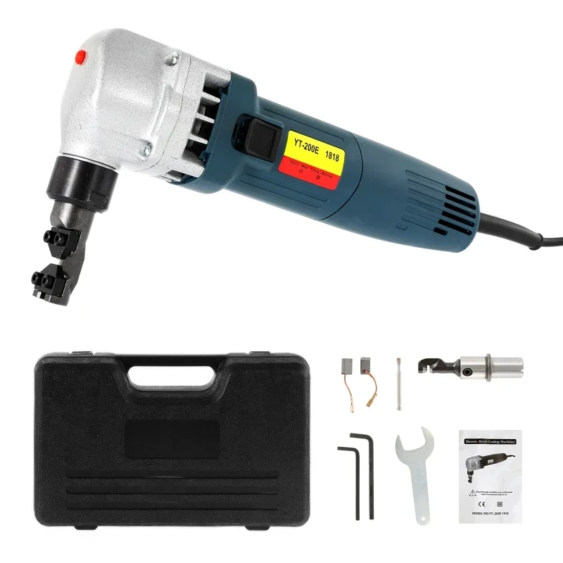 380W Electric Metal Nibbler Electric Sheet Steel Nibbler 1.8mm Metal Cutting Shear Machine High Speed Rotor For Steel Aluminium
380W Electric Metal Nibbler Electric Sheet Steel Nibbler 1.8mm Metal Cutting Shear Machine High Speed Rotor For Steel Aluminium