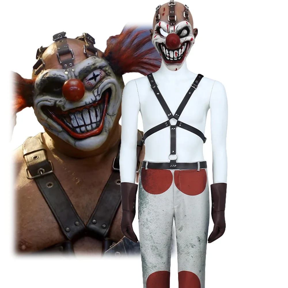 Needles Kane Cosplay Sweet Tooth Pants Belt Accessories Joker Mask avaible Costume Role Playing Outfits Halloween for Man
Needles Kane Cosplay Sweet Tooth Pants Belt Accessories Joker Mask avaible Costume Role Playing Outfits Halloween for Man