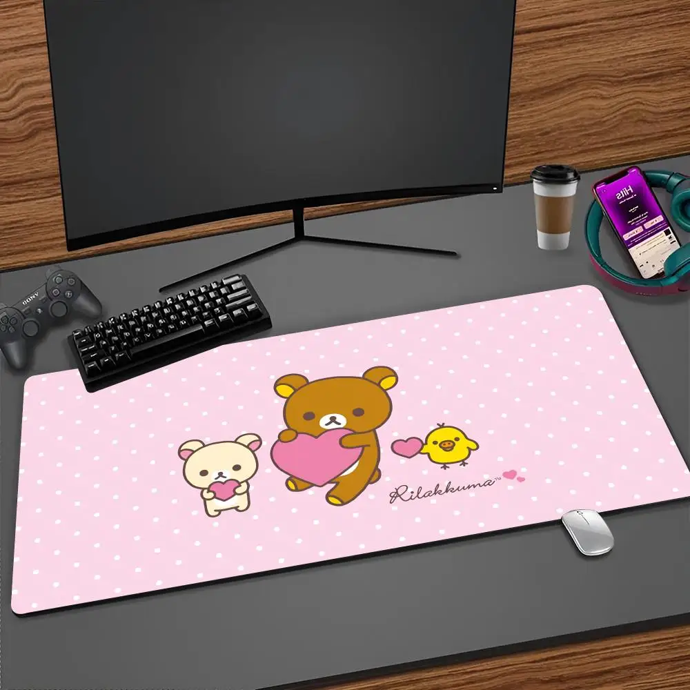 Rilakkuma Mouse Pad Cartoon Lockedge Large Gaming Pad Computer Gamer Keyboard Mat Desk Mousepad PC Desk Pad
Rilakkuma Mouse Pad Cartoon Lockedge Large Gaming Pad Computer Gamer Keyboard Mat Desk Mousepad PC Desk Pad
