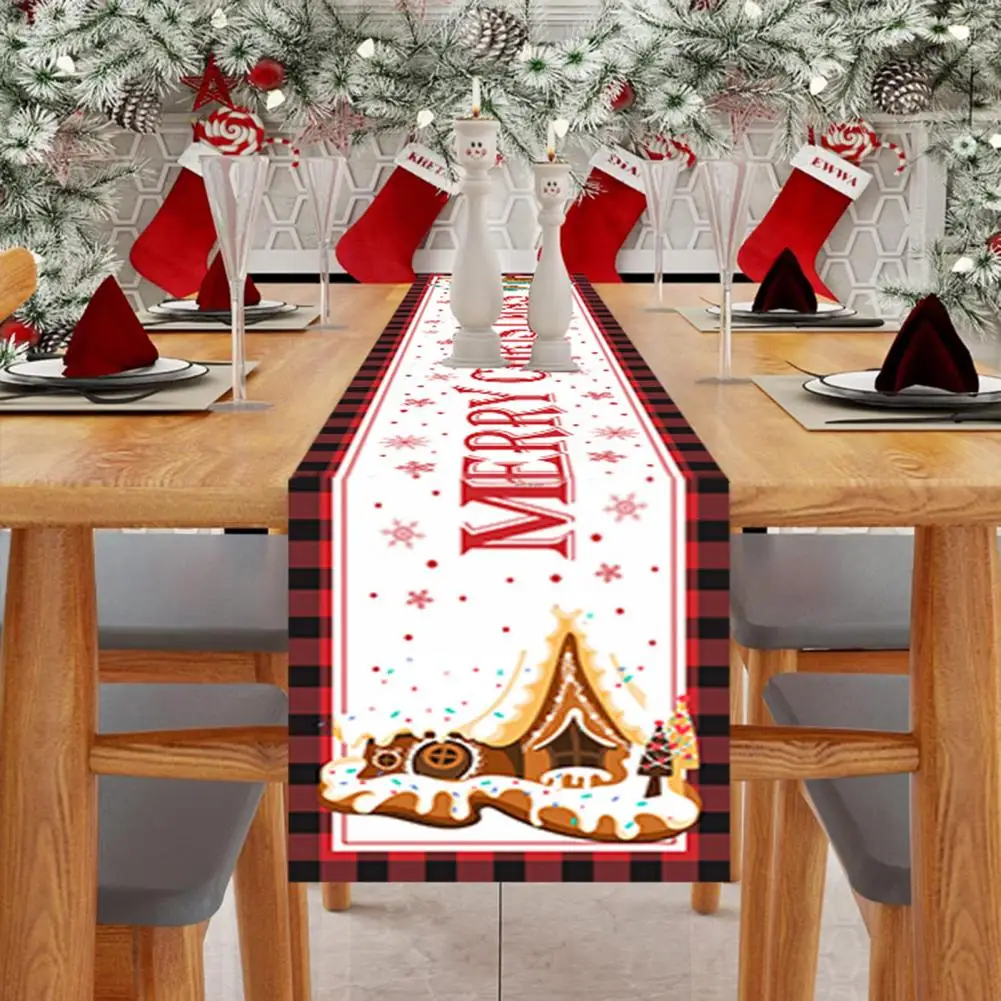 Holiday Table Runner Reusable Table Runner Durable Cartoon Pattern Christmas Table Runner Festive Kitchen Decoration for Holiday
Holiday Table Runner Reusable Table Runner Durable Cartoon Pattern Christmas Table Runner Festive Kitchen Decoration for Holiday