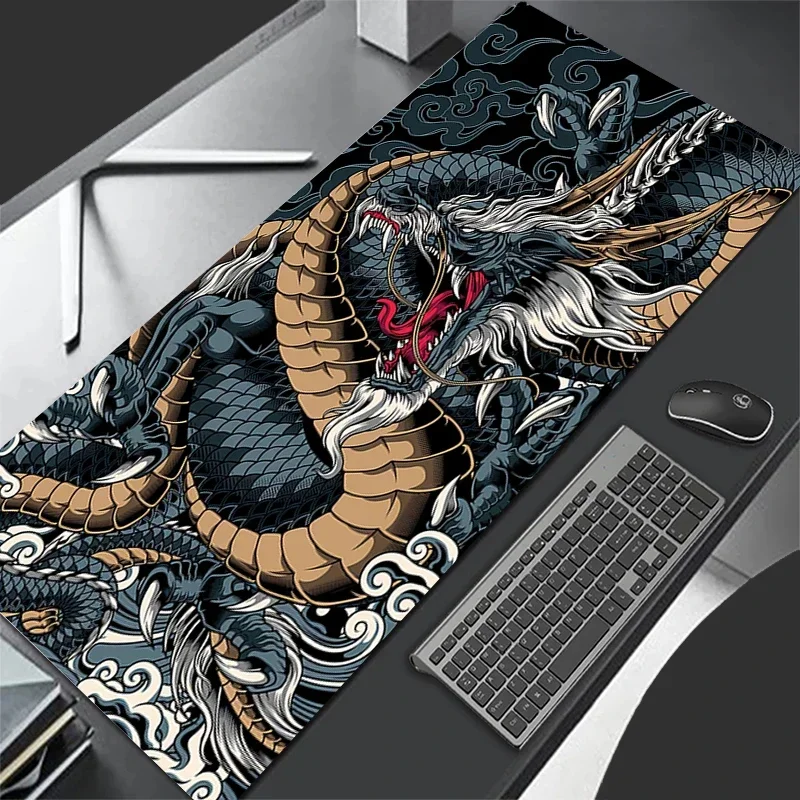 XXL Japanese Art Dragon Mouse Pad, Gamer Mat, XL Custom Home HD Keyboard Pad Office Sliding Computer 90x40 Large Mouse-Pad rug
XXL Japanese Art Dragon Mouse Pad, Gamer Mat, XL Custom Home HD Keyboard Pad Office Sliding Computer 90x40 Large Mouse-Pad rug