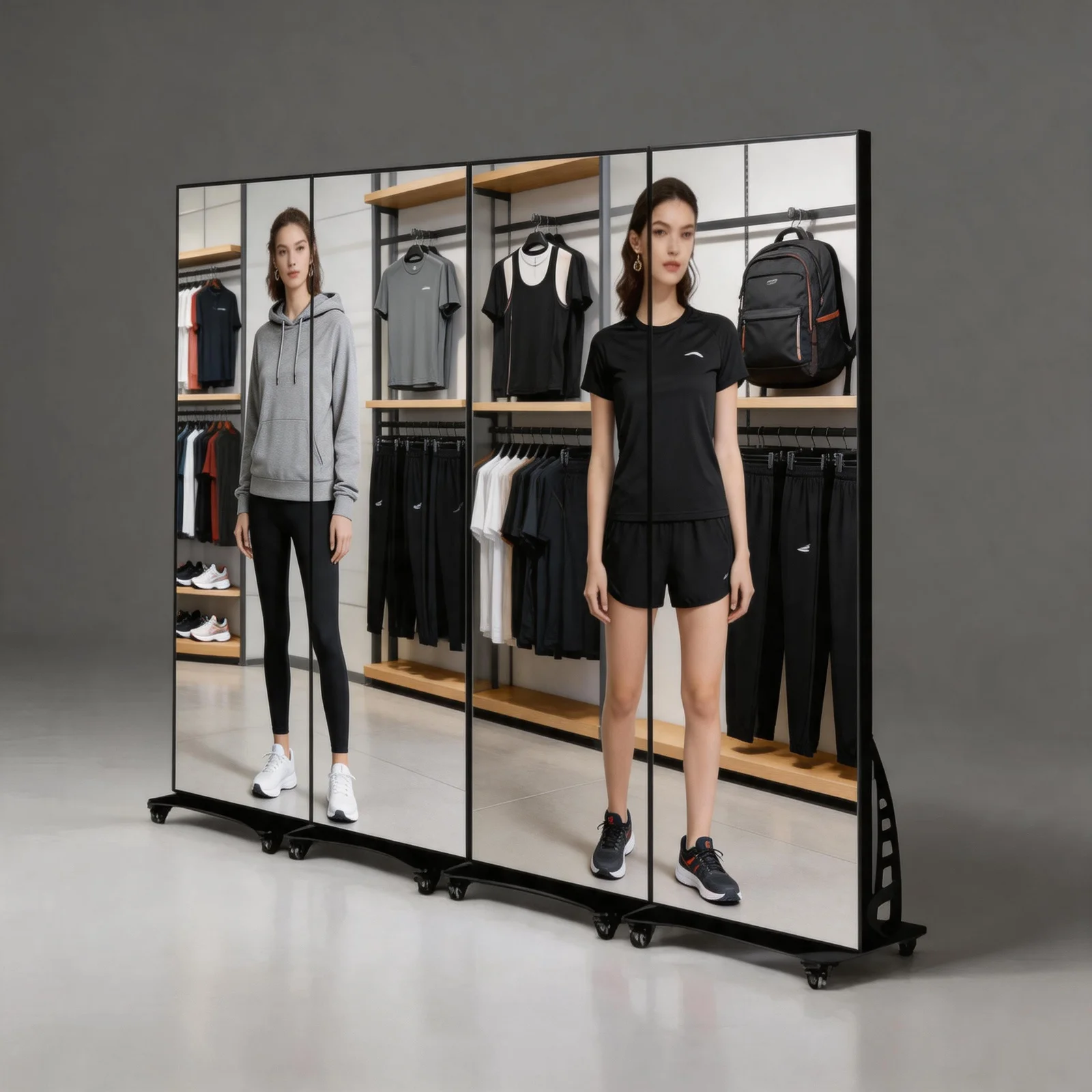 Indoor Portable LED Poster Display Ultra-Slim 4K HDR10+ Floor Standing Advertising Screen with Intelligent Stitching for Shop
Indoor Portable LED Poster Display Ultra-Slim 4K HDR10+ Floor Standing Advertising Screen with Intelligent Stitching for Shop