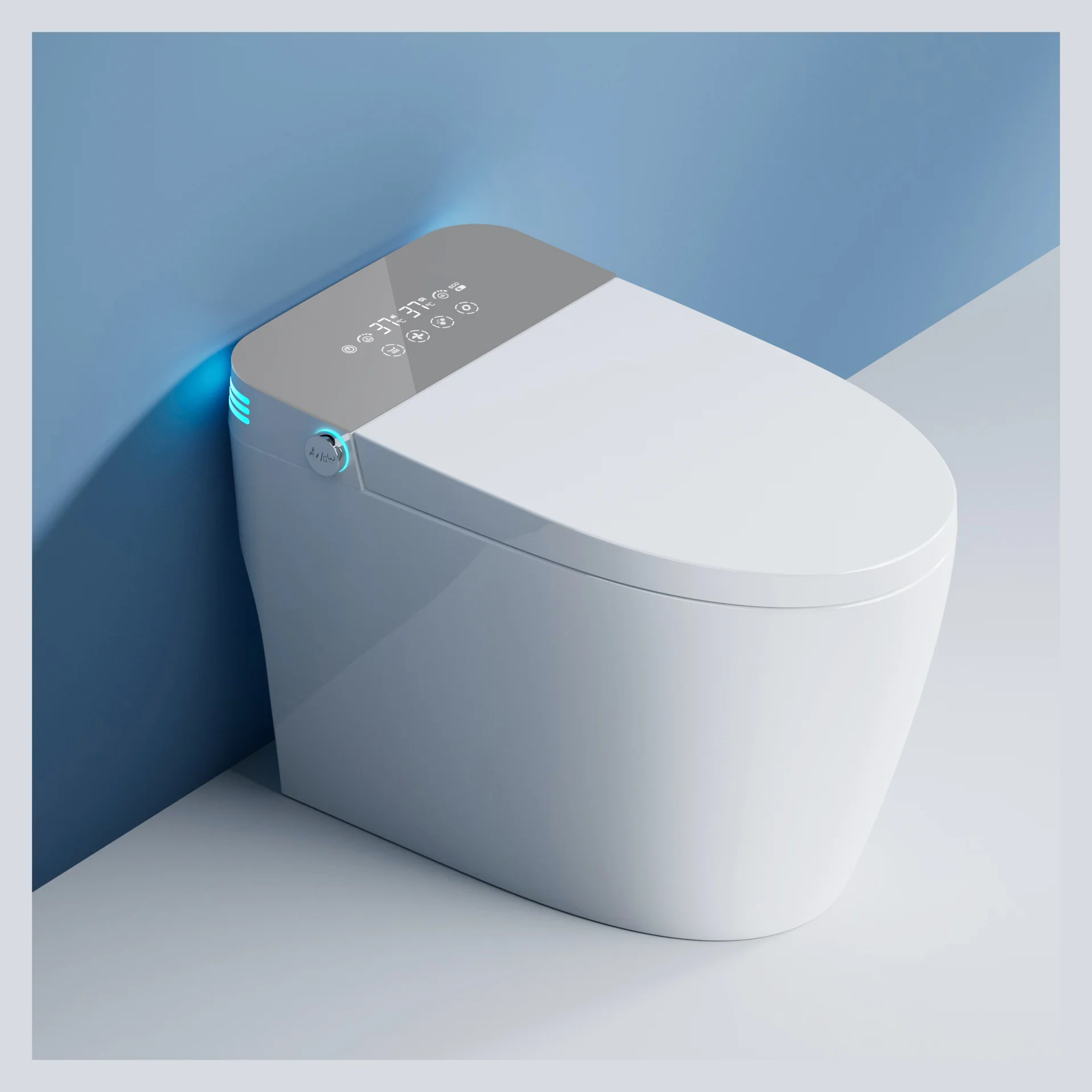 ZC1 Factory Direct Sale Smart Toilet One Piece Electric Heating Sensor Flushing Toilet
ZC1 Factory Direct Sale Smart Toilet One Piece Electric Heating Sensor Flushing Toilet