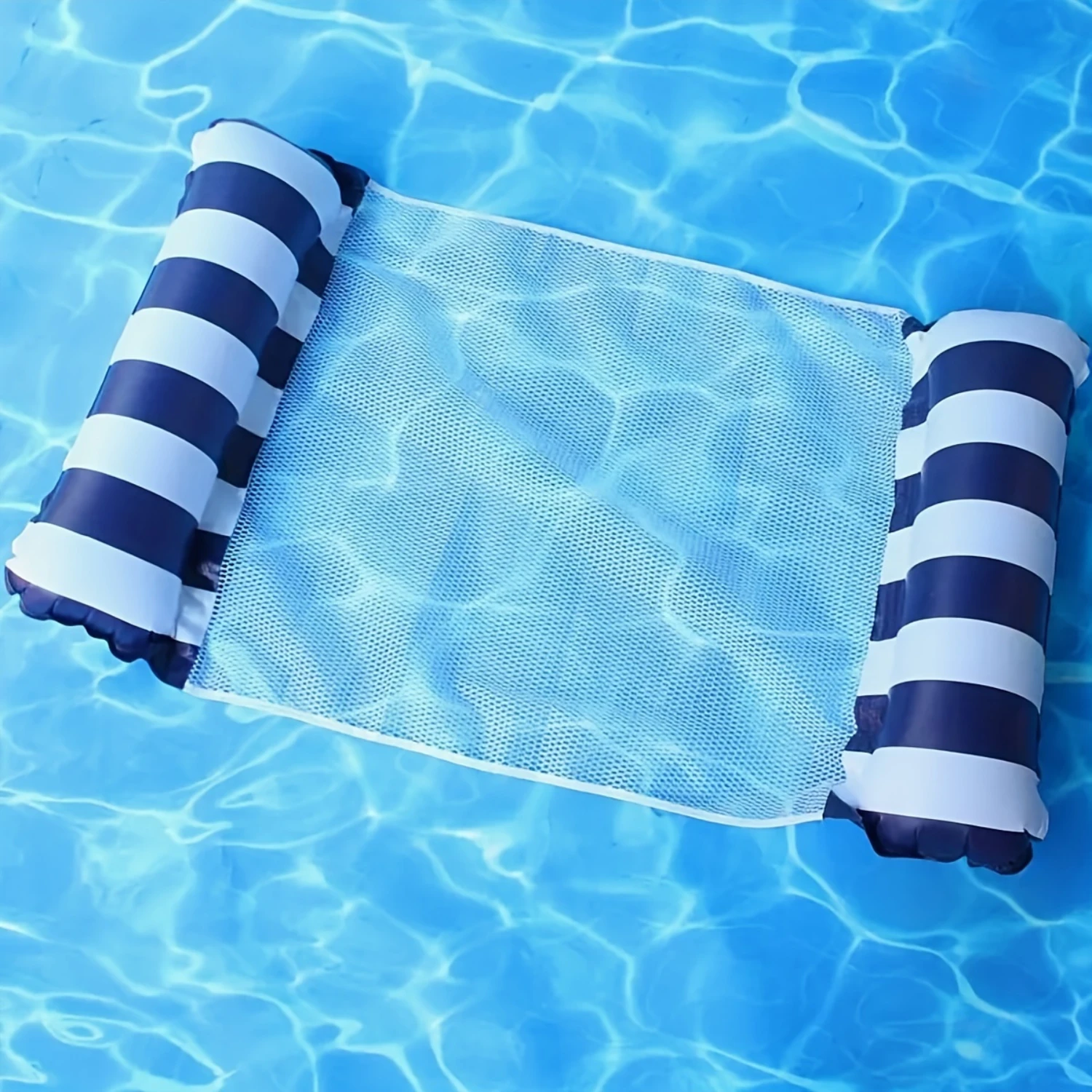 1pc Swimming Pool Float, Inflatable Float, Foldable Striped Swimming Equipment, Pool Party, Beach Swimming Float
1pc Swimming Pool Float, Inflatable Float, Foldable Striped Swimming Equipment, Pool Party, Beach Swimming Float
