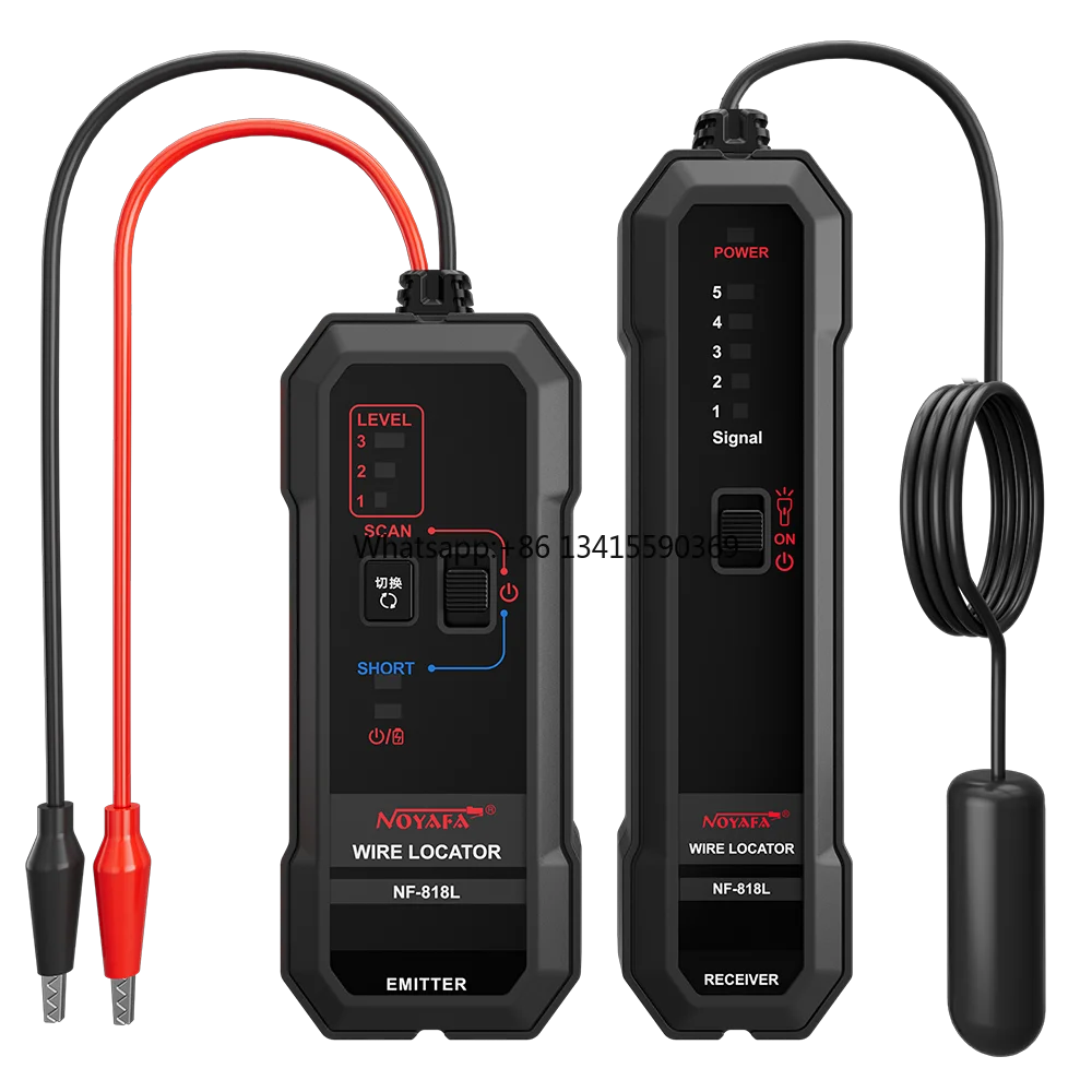 NF-818L Underground Wire tracker Trace Underground Wires Trace In-wall Wires Quickly Find the Location of Cable Breaks
NF-818L Underground Wire tracker Trace Underground Wires Trace In-wall Wires Quickly Find the Location of Cable Breaks