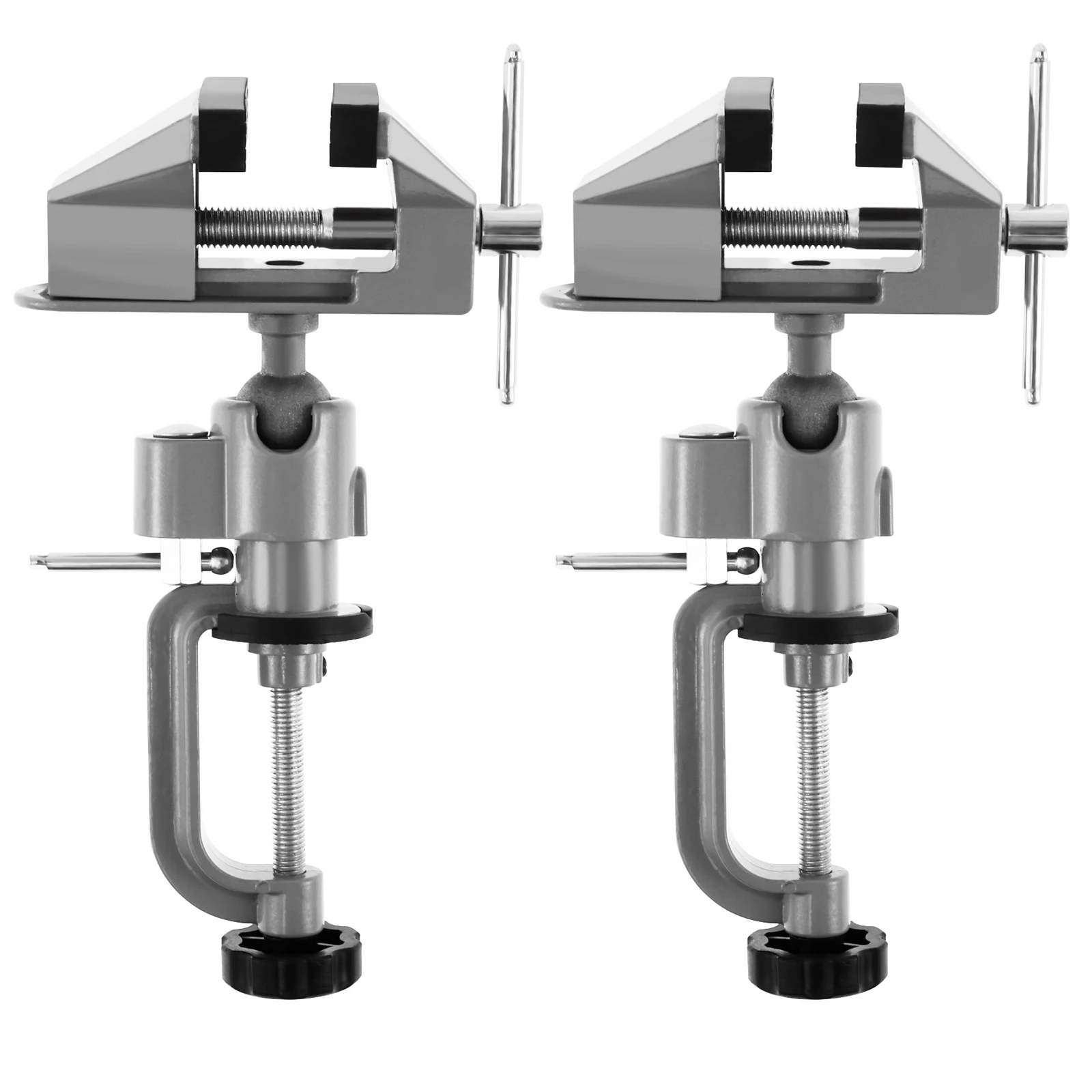 Table Vise 2 in 1 Universal Rotate 360° Work Clamp-On Vise with Electric Drill/Grinder Holder for Woodworking Drilling Metal DIY
Table Vise 2 in 1 Universal Rotate 360° Work Clamp-On Vise with Electric Drill/Grinder Holder for Woodworking Drilling Metal DIY