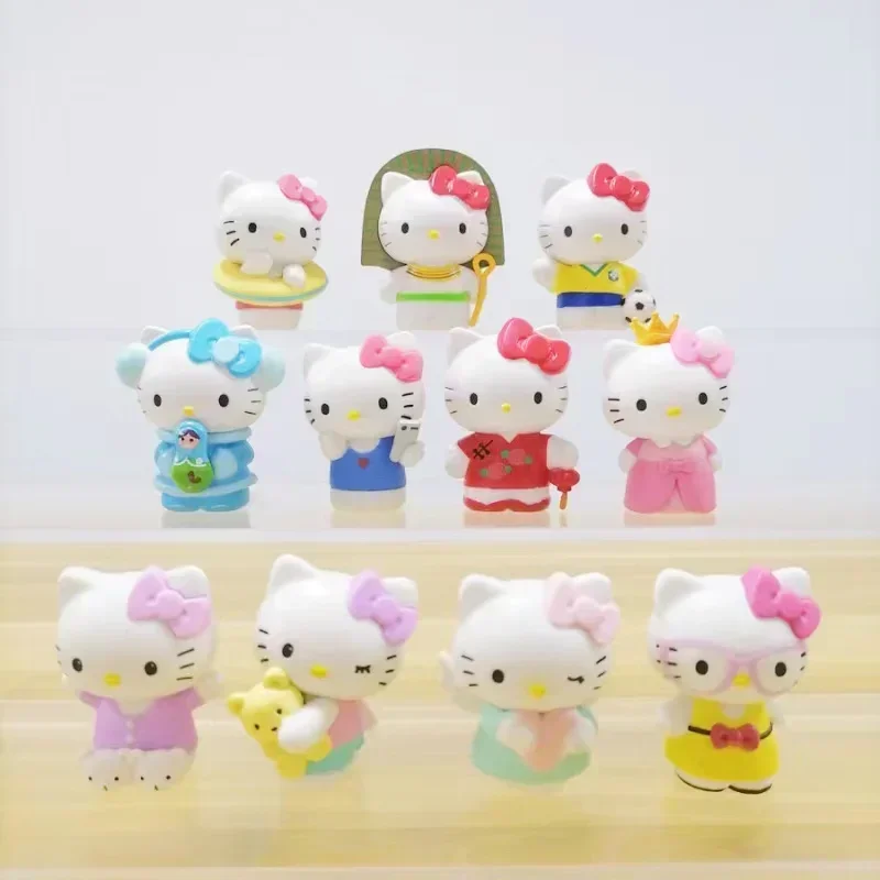 Genuine Sanrio Hello Kitty Cartoon Figure Cute Kawaii KT Cat Action Figure Doll Model Toys Desktop Ornaments Kids Gifts
Genuine Sanrio Hello Kitty Cartoon Figure Cute Kawaii KT Cat Action Figure Doll Model Toys Desktop Ornaments Kids Gifts