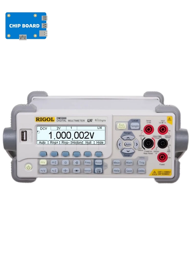 RIGOL General Source DM3058E DM3068 Пятибитный полунастольный цифровой мультиметр Высокоточный измерительный измеритель сопротивления
RIGOL General Source DM3058E DM3068 Пятибитный полунастольный цифровой мультиметр Высокоточный измерительный измеритель сопротивления
