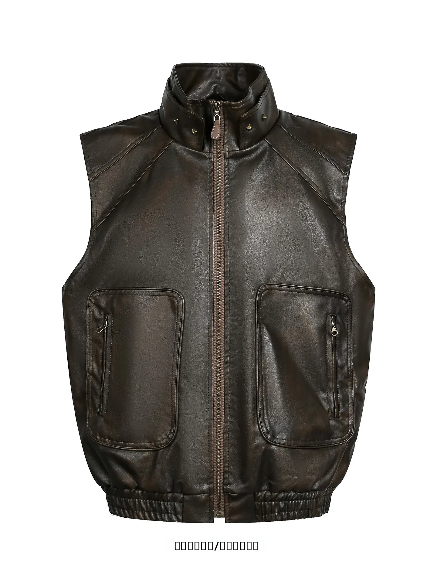 Warm Biker Sle Loose Leather Vest Jaet Stand Collar ex Youth Faion Autumn Outerwear FR From Pure Color Trend
Warm Biker Sle Loose Leather Vest Jaet Stand Collar ex Youth Faion Autumn Outerwear FR From Pure Color Trend