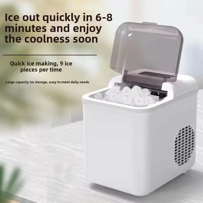 110V 85W Mini Ice Maker - Multi-Functional, Fast Ice Making, Portable Stainless Steel, Easy Clean, for Home, Office & RV Camping
110V 85W Mini Ice Maker - Multi-Functional, Fast Ice Making, Portable Stainless Steel, Easy Clean, for Home, Office & RV Camping
