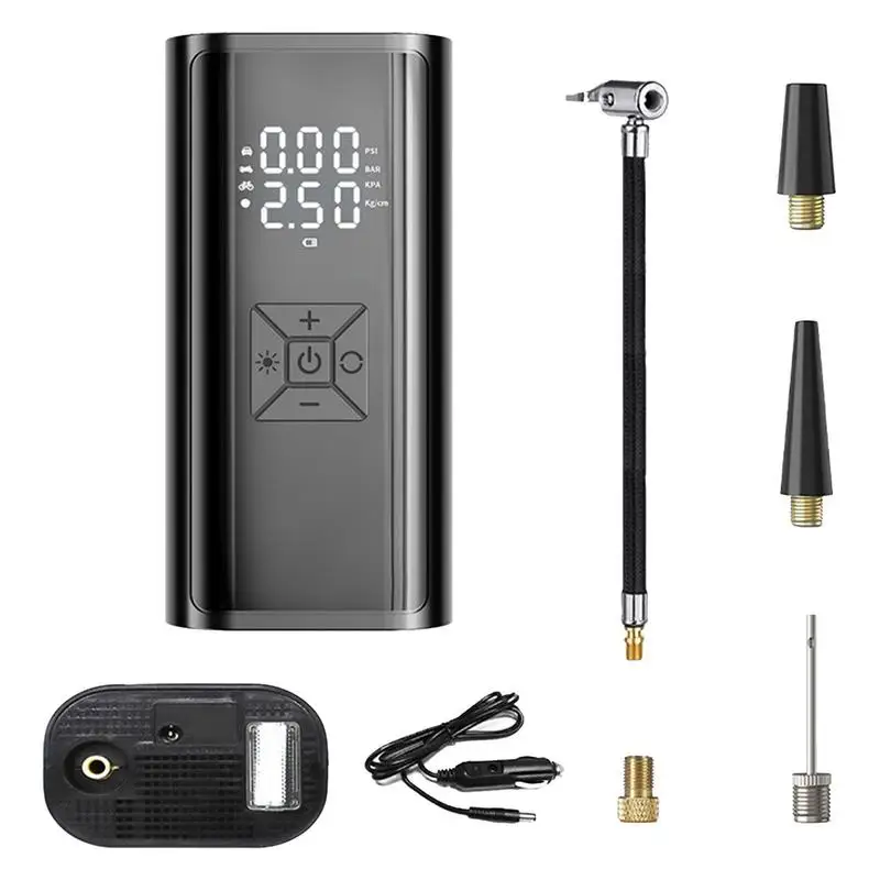 Portable Air Compressor automobile tire inflator digital display inflator portable air compressor rechargeable tire inflator
Portable Air Compressor automobile tire inflator digital display inflator portable air compressor rechargeable tire inflator