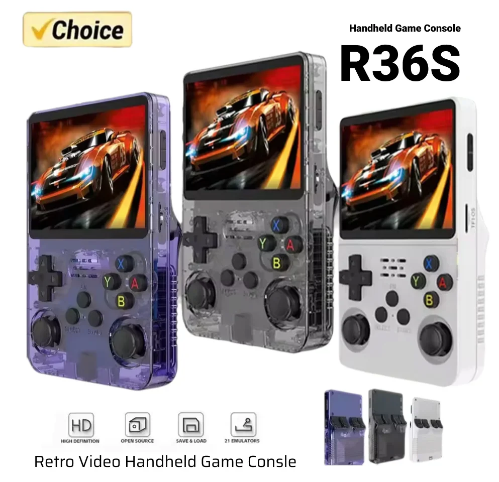 R36S Портативная игровая консоль с открытым исходным кодом 64G/128B 3,5-дюймовый IPS-экран Оранжевый Карманный плеер Linux с предварительной загрузкой 15000 игр
R36S Портативная игровая консоль с открытым исходным кодом 64G/128B 3,5-дюймовый IPS-экран Оранжевый Карманный плеер Linux с предварительной загрузкой 15000 игр