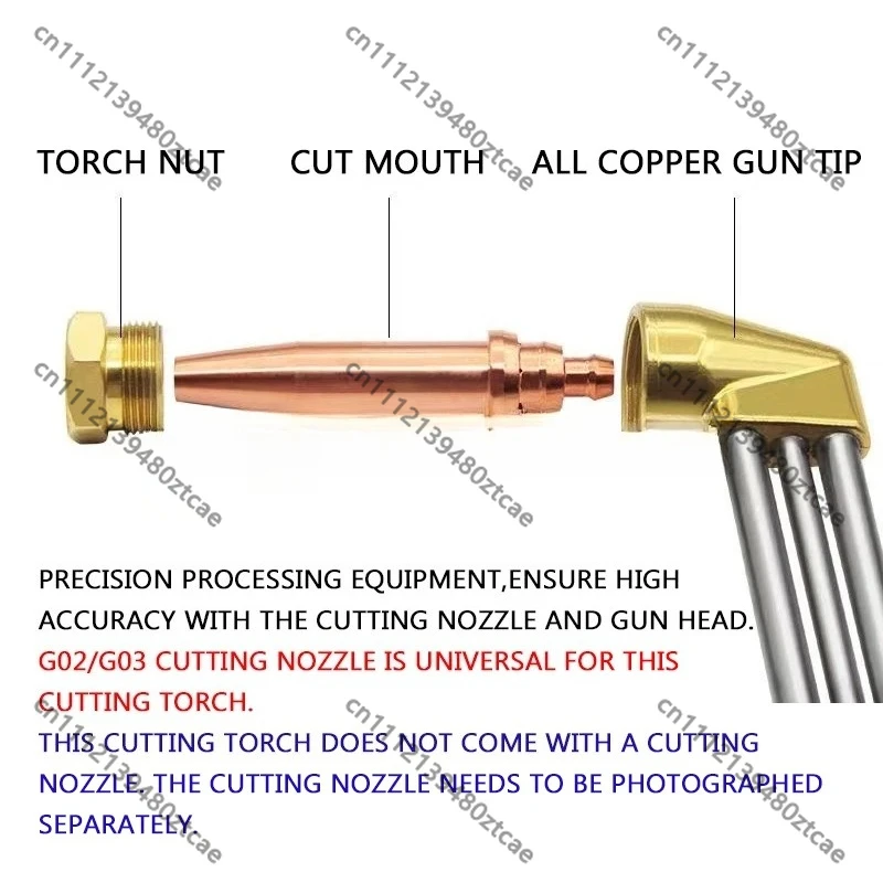 Isobaric Cutting Handle, Stainless Steel Three-Tube Anti-Backfire Cutting Industrial Gas Cutting Torch Metal Processing Welding
Isobaric Cutting Handle, Stainless Steel Three-Tube Anti-Backfire Cutting Industrial Gas Cutting Torch Metal Processing Welding
