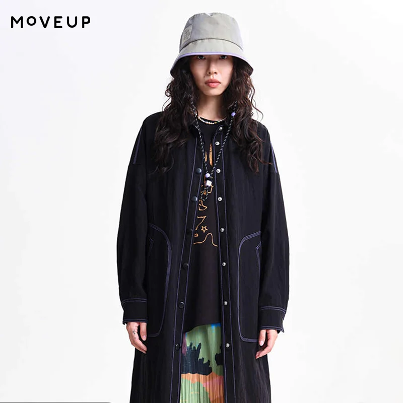 MOVEUP Cartoon Embroidered Jacket 2026 Spring New Pocket Mid-Length Turn-Down Collar Commuter Loose Women's Jacket 3ELC20413
MOVEUP Cartoon Embroidered Jacket 2026 Spring New Pocket Mid-Length Turn-Down Collar Commuter Loose Women's Jacket 3ELC20413