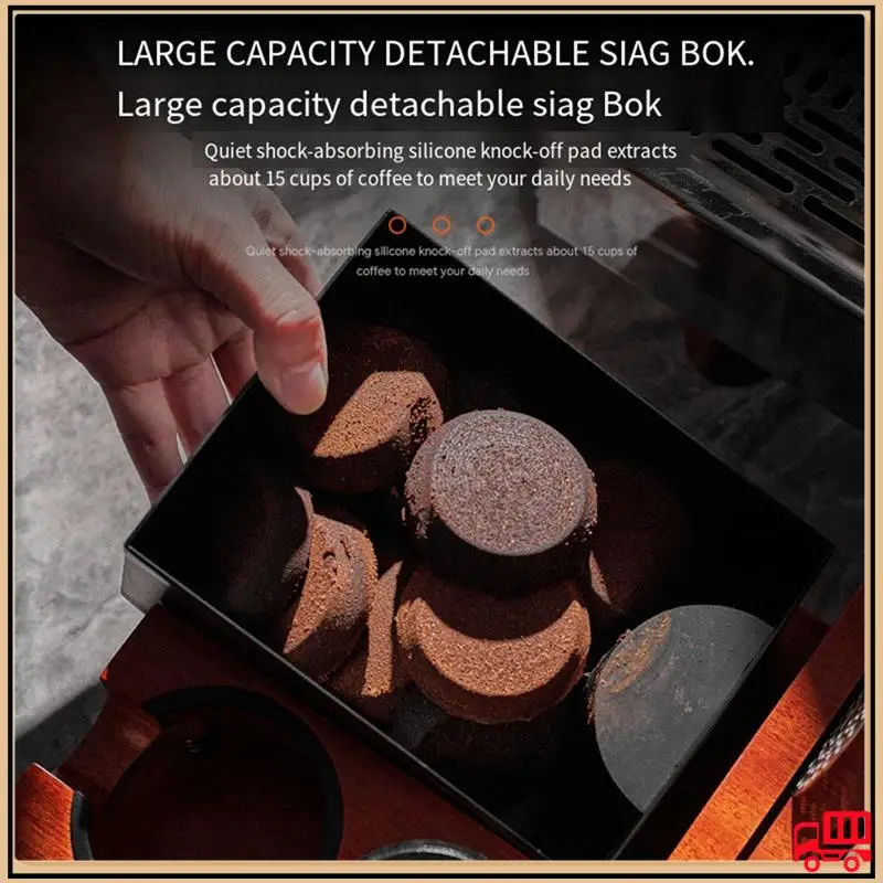 Reliable Espresso Knock Box For 51 54 58Mm Espresso Accessories, Detachable Espresso Organizer Box,Espresso Tamping Station
Reliable Espresso Knock Box For 51 54 58Mm Espresso Accessories, Detachable Espresso Organizer Box,Espresso Tamping Station