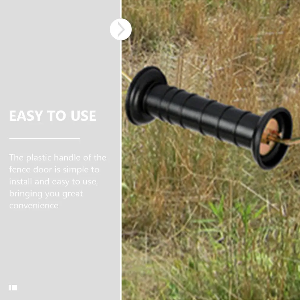 2Pcs Insulated Fence Handles Durable Plastic Gate Handle for Electric Fence Gate Supplies Easy Use and Reliable
2Pcs Insulated Fence Handles Durable Plastic Gate Handle for Electric Fence Gate Supplies Easy Use and Reliable