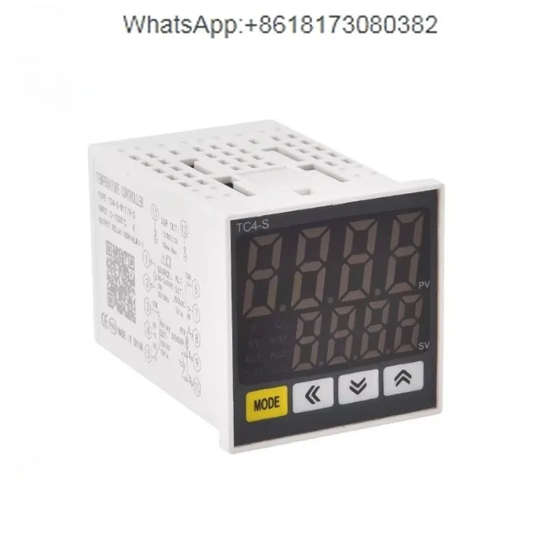 Temperature control TK4S 14SN 48 * 48mm TC4 series digital display universal input dual output PID control thermostat
Temperature control TK4S 14SN 48 * 48mm TC4 series digital display universal input dual output PID control thermostat