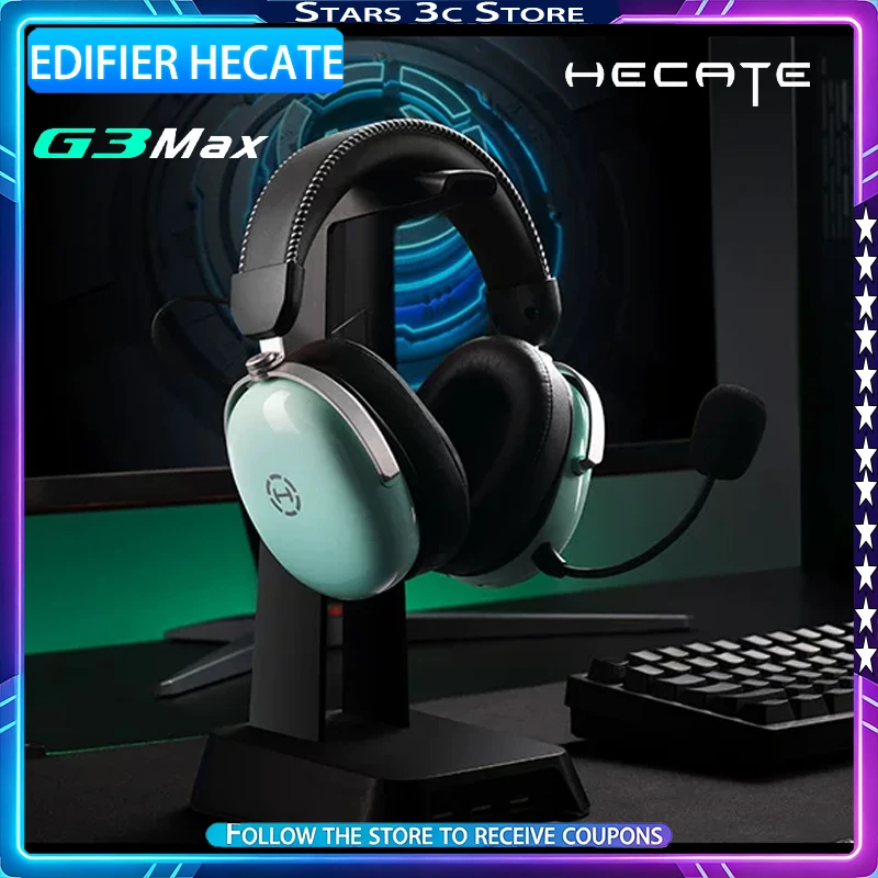 EDIFIER HECATE G3 MAX Head Mounted Gaming Headphones Wireless Four Mode Noise-canceling Mic High Performance Gaming Headphones
EDIFIER HECATE G3 MAX Head Mounted Gaming Headphones Wireless Four Mode Noise-canceling Mic High Performance Gaming Headphones