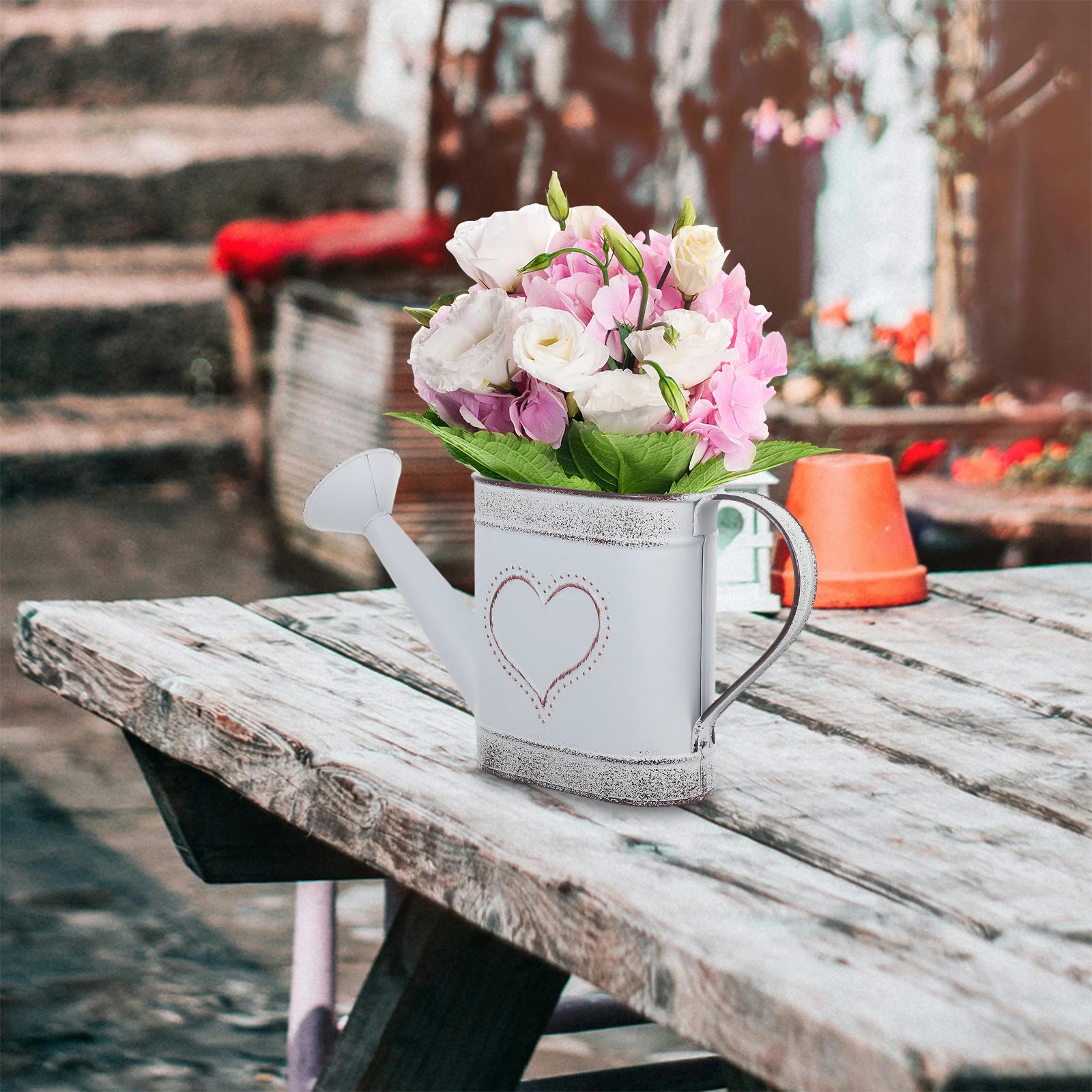 European Iron Watering Can Vintage Metal Flower Pot Decor Use Durability Sprinkler Bucket Layout
European Iron Watering Can Vintage Metal Flower Pot Decor Use Durability Sprinkler Bucket Layout