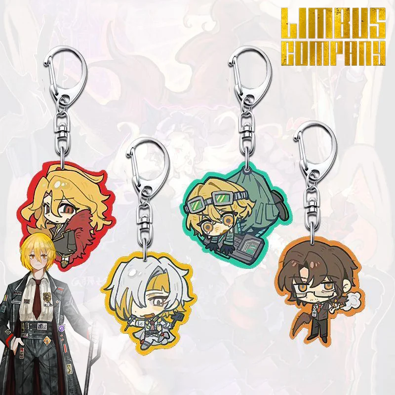 Limbus Company DonQuixote Heathcliff Hong Lu Ishmael Acrylic Cosplay Keychain Ornament Keyring Key Chain Figure Accessories Prop
Limbus Company DonQuixote Heathcliff Hong Lu Ishmael Acrylic Cosplay Keychain Ornament Keyring Key Chain Figure Accessories Prop