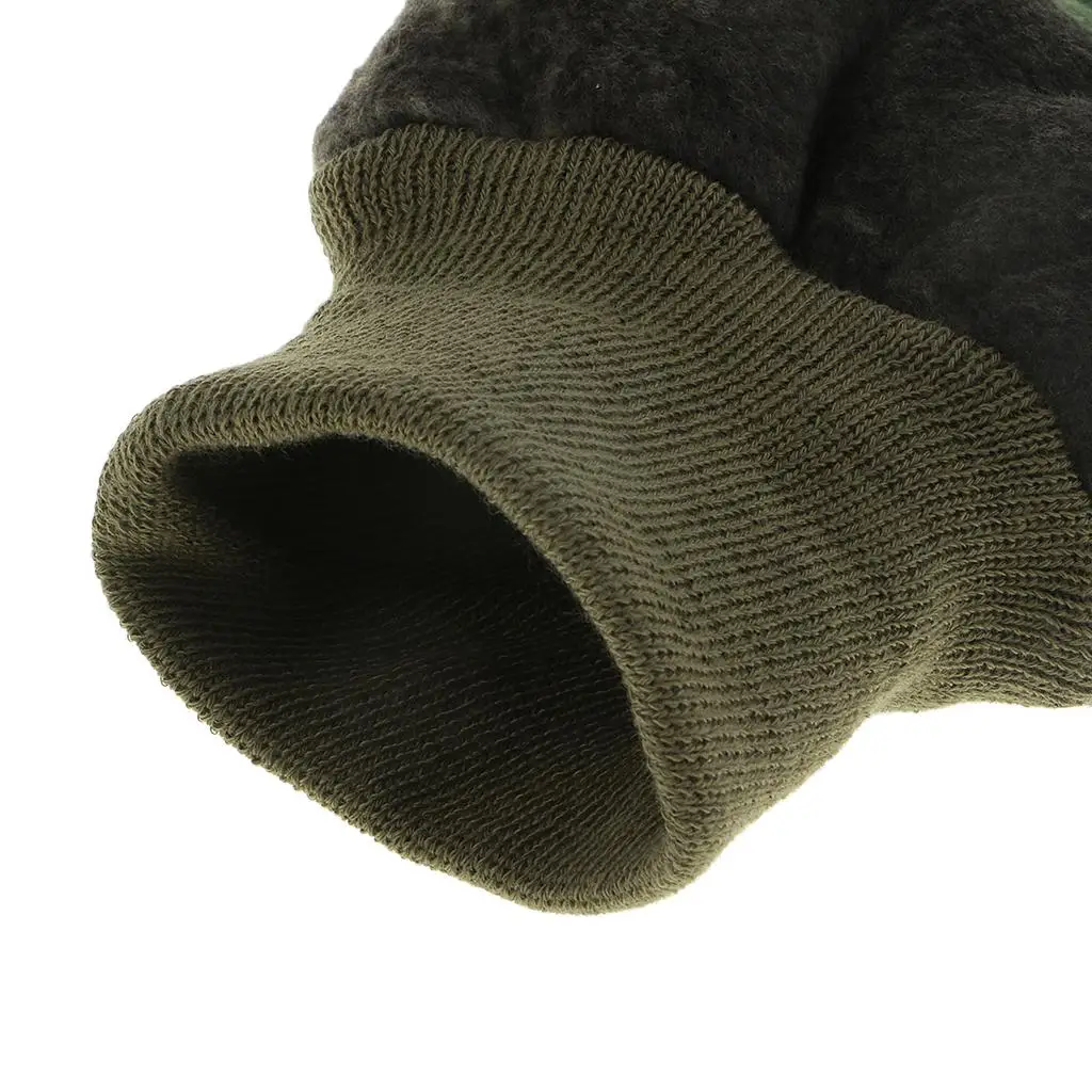 Thick Winter Fishing Gloves Camo Mitten Gloves Flip Top Convertible Fingerless Gloves for Cycling and Outdoor Activities
Thick Winter Fishing Gloves Camo Mitten Gloves Flip Top Convertible Fingerless Gloves for Cycling and Outdoor Activities
