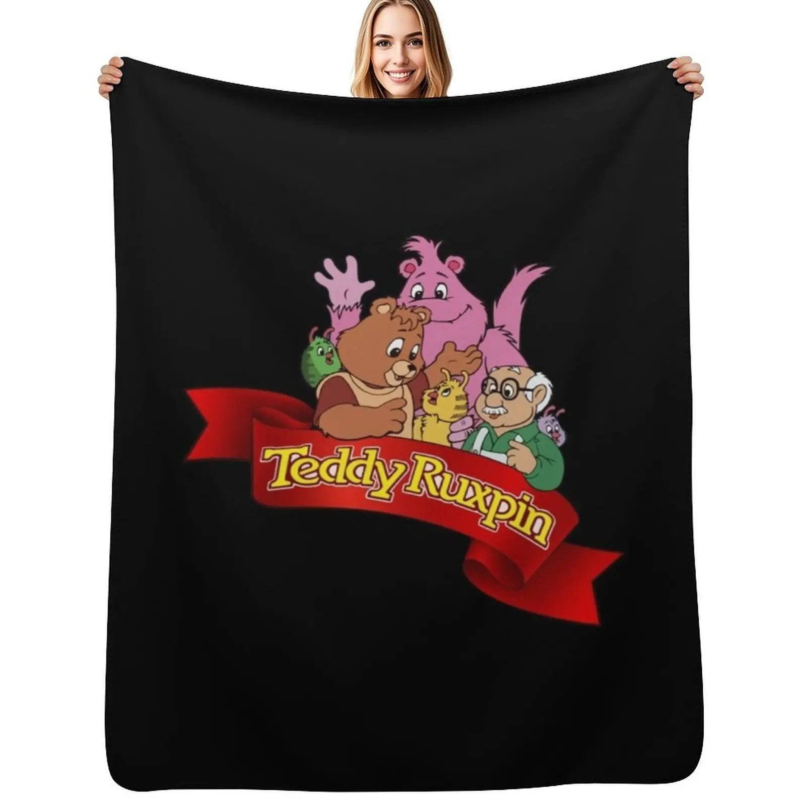 Teddy Ruxpin Gift Halloween Day, Thanksgiving, Christmas Day Throw Blanket Soft Sherpa Fleece Warm Blanket for Winter
Teddy Ruxpin Gift Halloween Day, Thanksgiving, Christmas Day Throw Blanket Soft Sherpa Fleece Warm Blanket for Winter