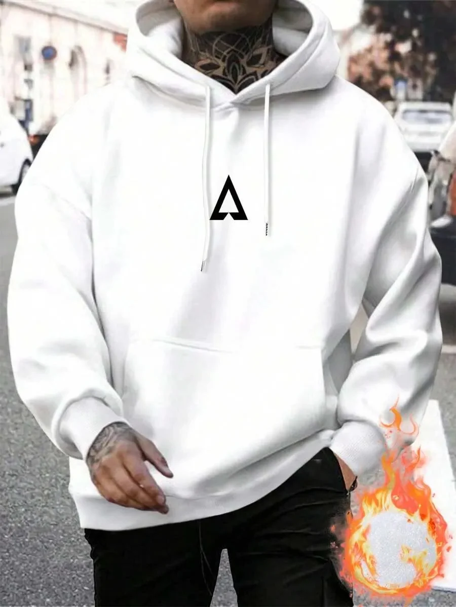 Pure Cotton Hoodie with Minimalist Triangle Logo Ideal for Fans of Simple and Trendy Streetwear Great for Making A Stylish
Pure Cotton Hoodie with Minimalist Triangle Logo Ideal for Fans of Simple and Trendy Streetwear Great for Making A Stylish