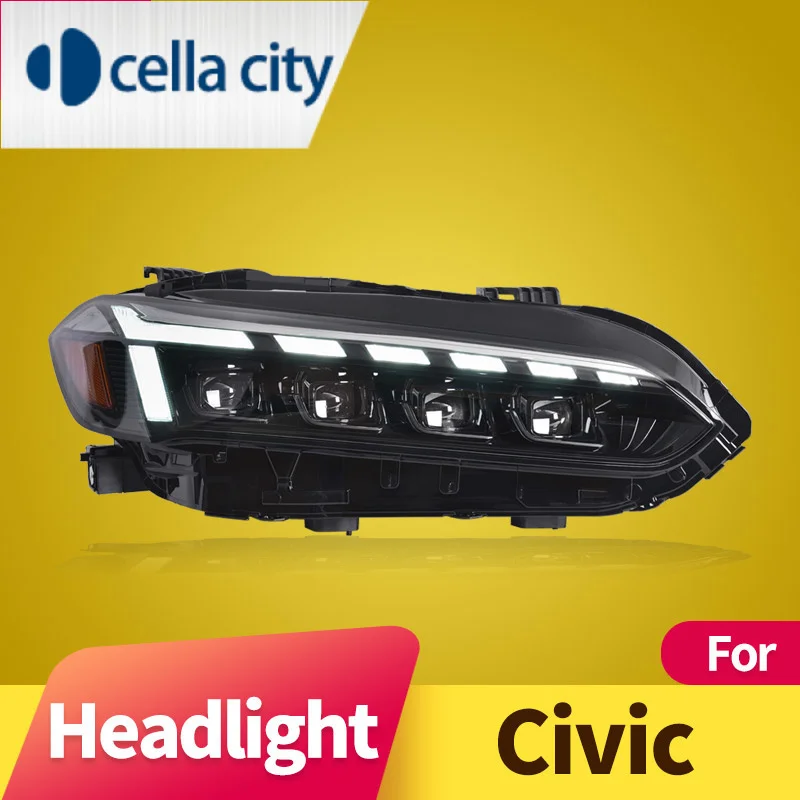 Car Lights for Honda Civic Headlights 2021-2022 LED Headlight Projector Lens Dynamic Signal DRL Head Lamp Beam Accessories
Car Lights for Honda Civic Headlights 2021-2022 LED Headlight Projector Lens Dynamic Signal DRL Head Lamp Beam Accessories