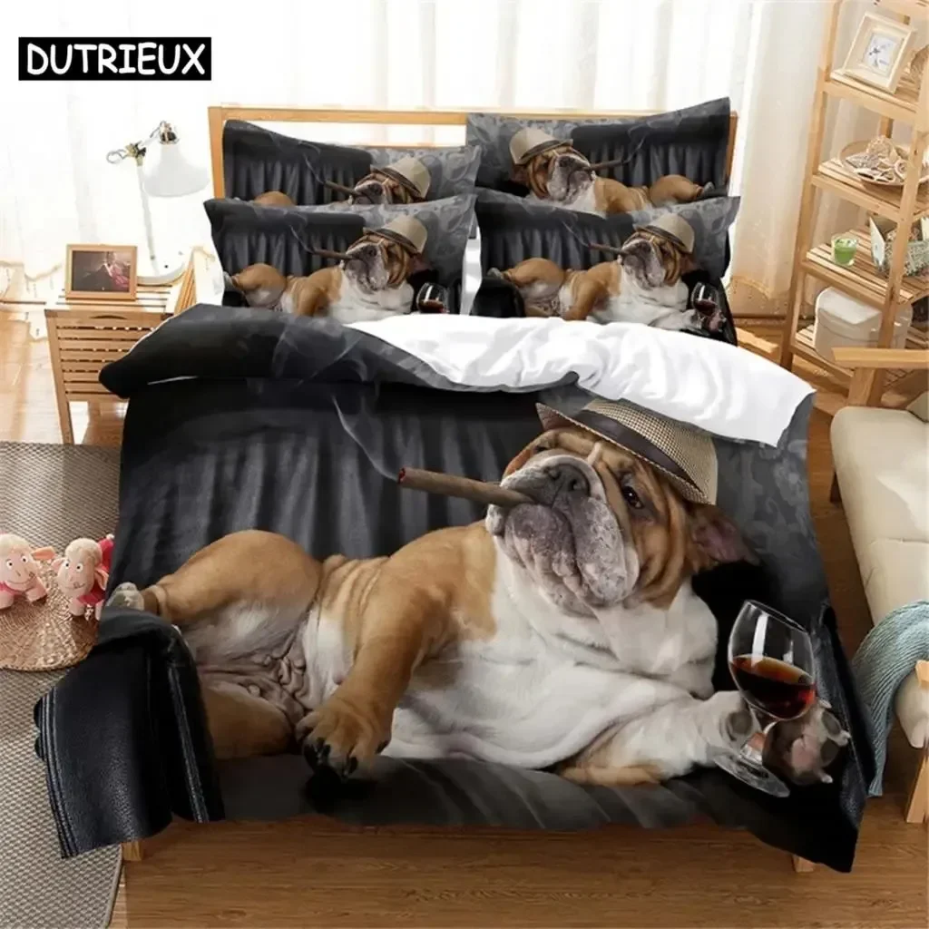 3D Dog Bedding Set Queen Bedding Duvet Cover Set Bedding Set Bed Cover Cotton Queen Bedroom Bed Cover
3D Dog Bedding Set Queen Bedding Duvet Cover Set Bedding Set Bed Cover Cotton Queen Bedroom Bed Cover