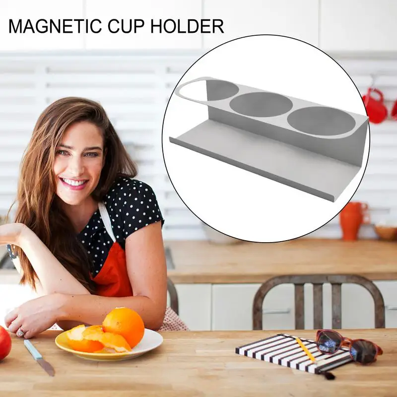 Drink Bottle Holder Magnetic 3-Slot Kitchen Coffee Machine Cup Organizer Rack Refrigerator Side Drink Organization Shelf For
Drink Bottle Holder Magnetic 3-Slot Kitchen Coffee Machine Cup Organizer Rack Refrigerator Side Drink Organization Shelf For