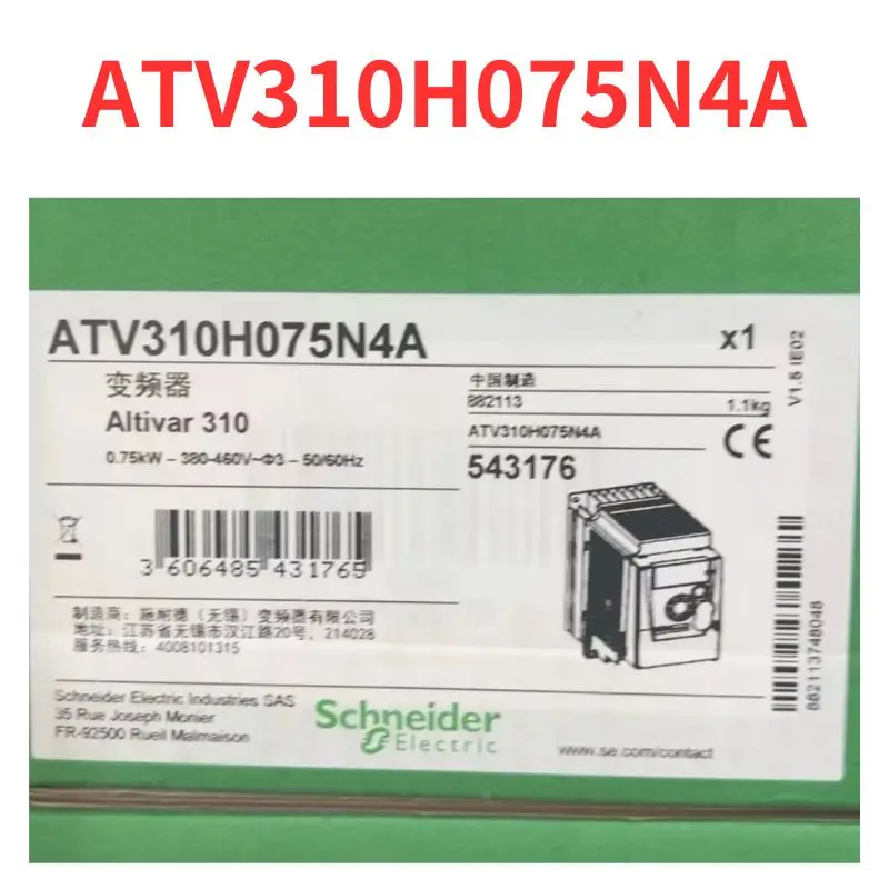 Новый инвертор ATV310H075N4A, быстрая доставка
Новый инвертор ATV310H075N4A, быстрая доставка